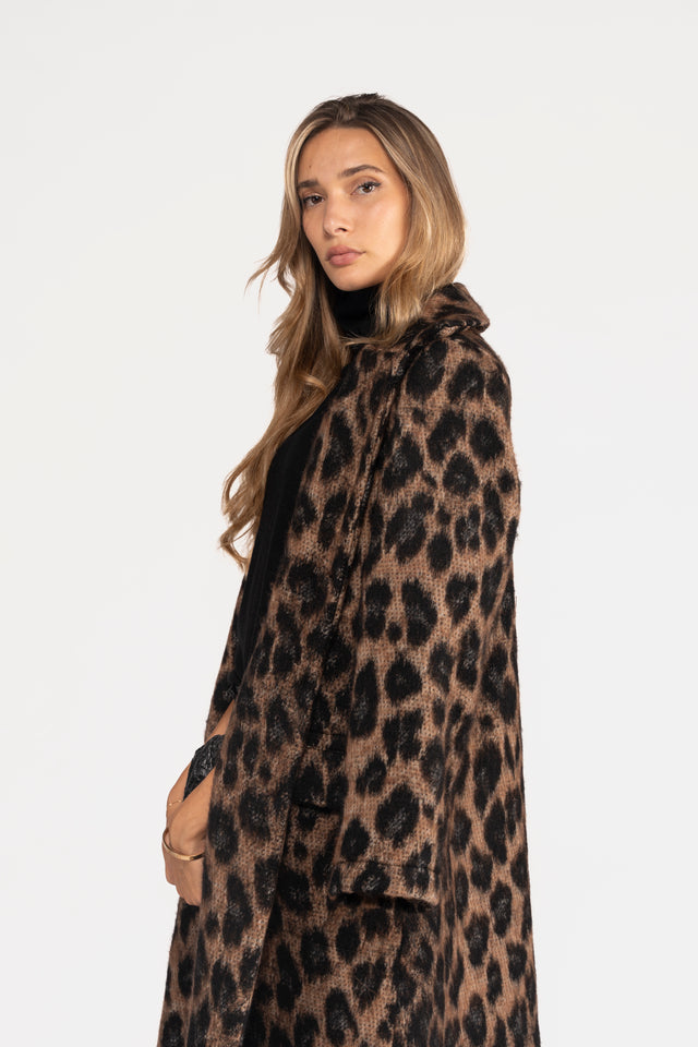 CAPPOTTO LUNGO MACULATO