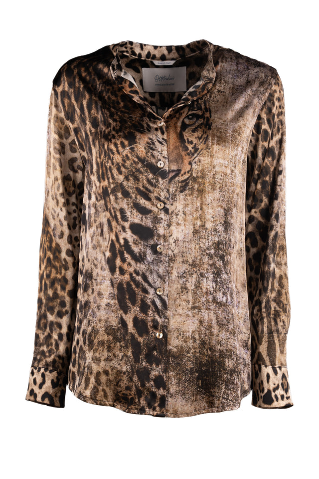CAMICIA FANTASIA MACULATA TIGRE