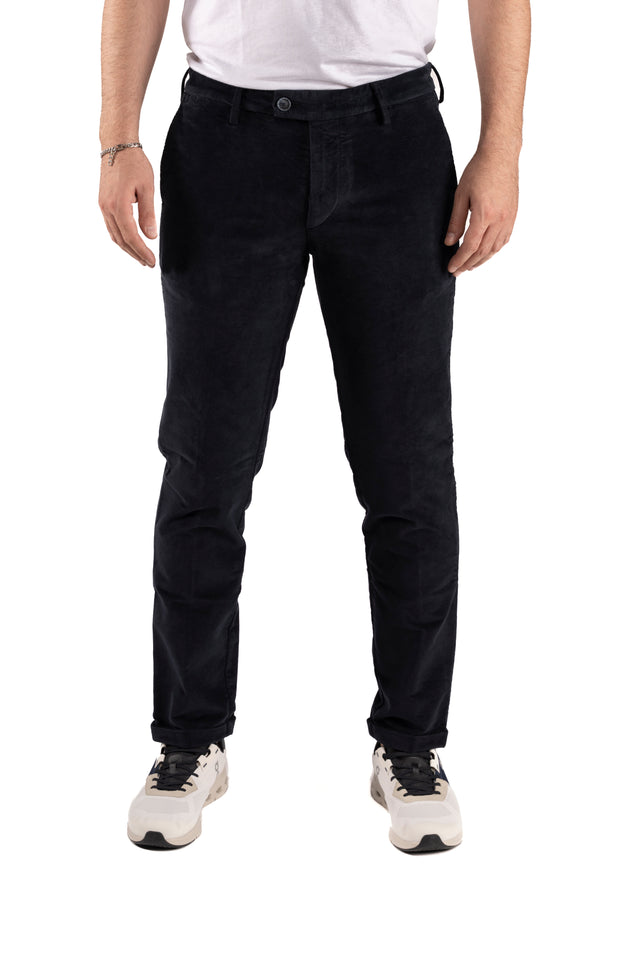 PANTALONE VELLUTO LISCIO