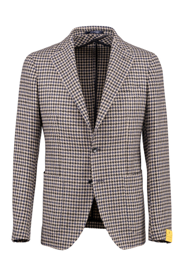 GIACCA JERSEY PIED DE POULE