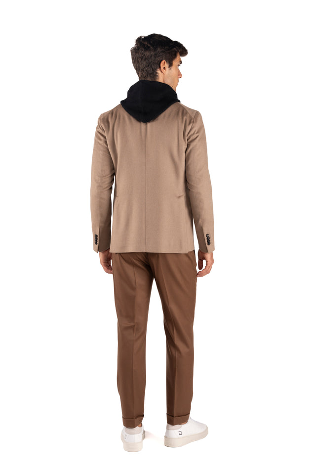 BLAZER DOPPIOPETTO CAMMELLO