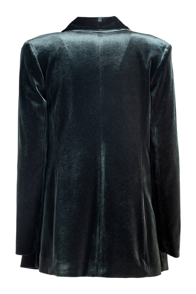 GIACCA VELLUTO SCIALLE