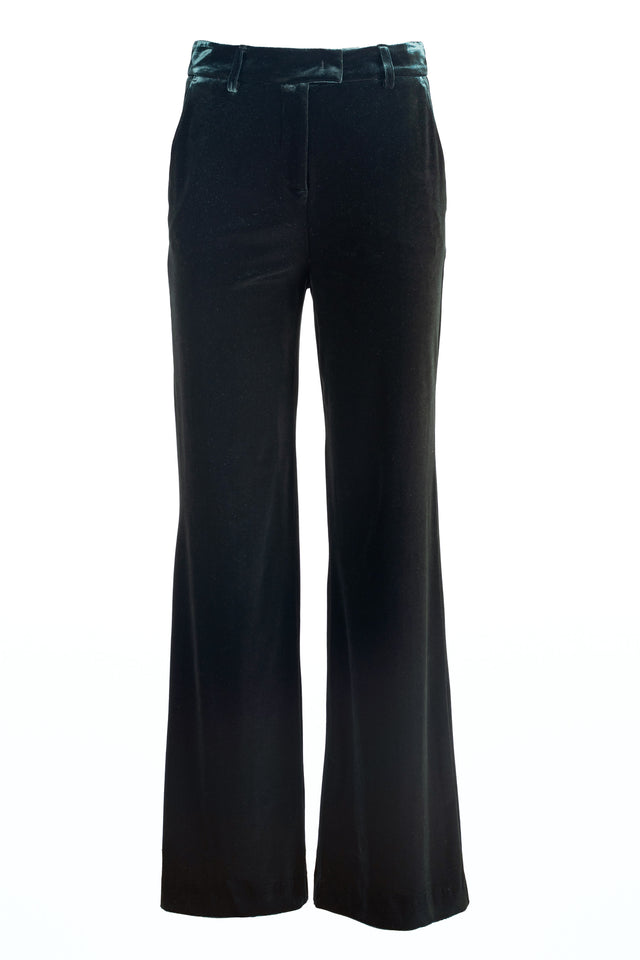 PANTALONE VELLUTO PALAZZO