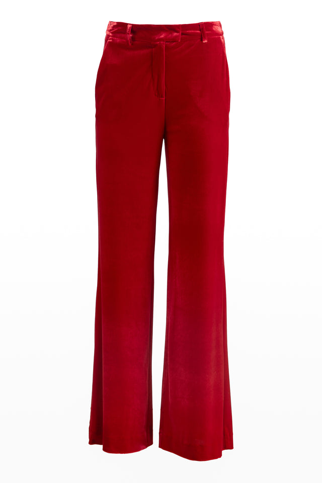 PANTALONE VELLUTO PALAZZO