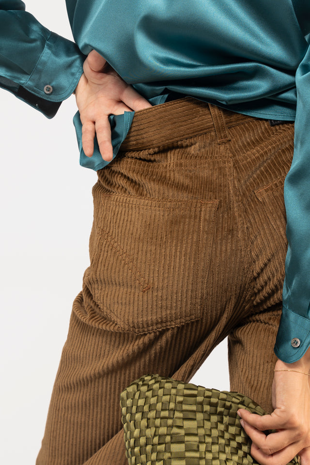 PANTALONE AMBER VELLUTO COSTA
