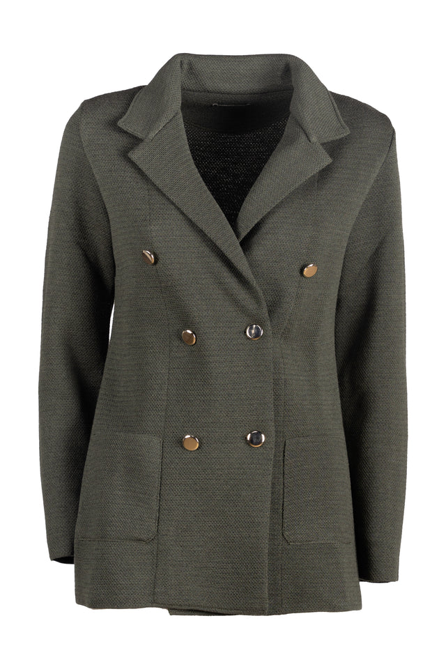 GIACCA IN MAGLIA DOPPIOPETTO