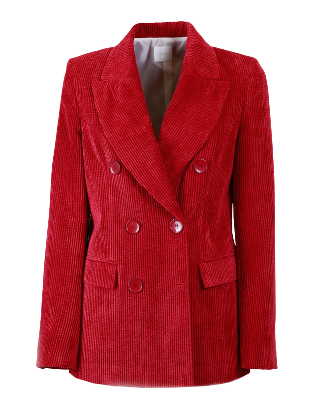 GIACCA VELLUTO DOPPIO PETTO
