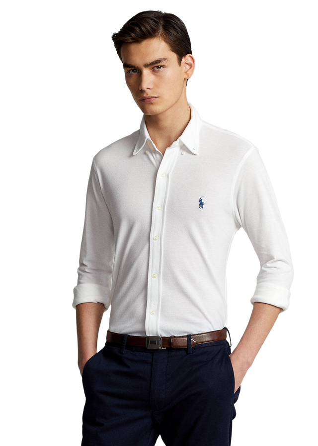 Camicia ultraleggera in piqué