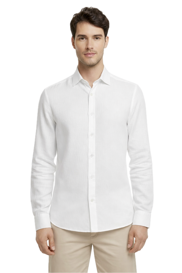 CAMICIA LINO MADE IN ITALY