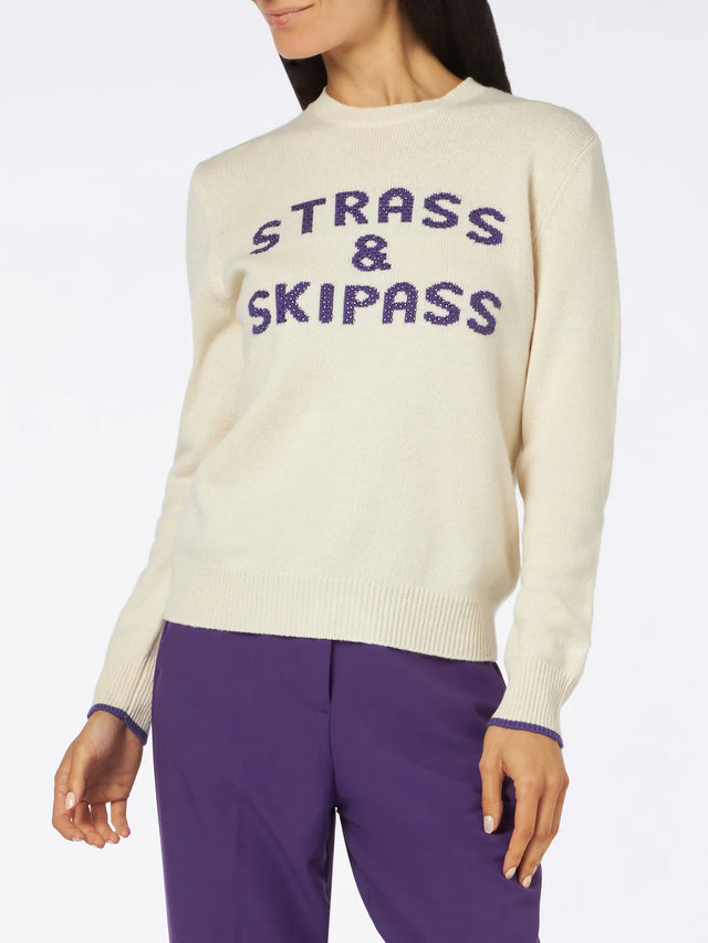 MAGLIA STRASS E SKIPASS