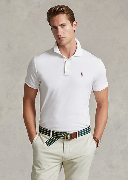 Polo in cotone Custom Slim-Fit