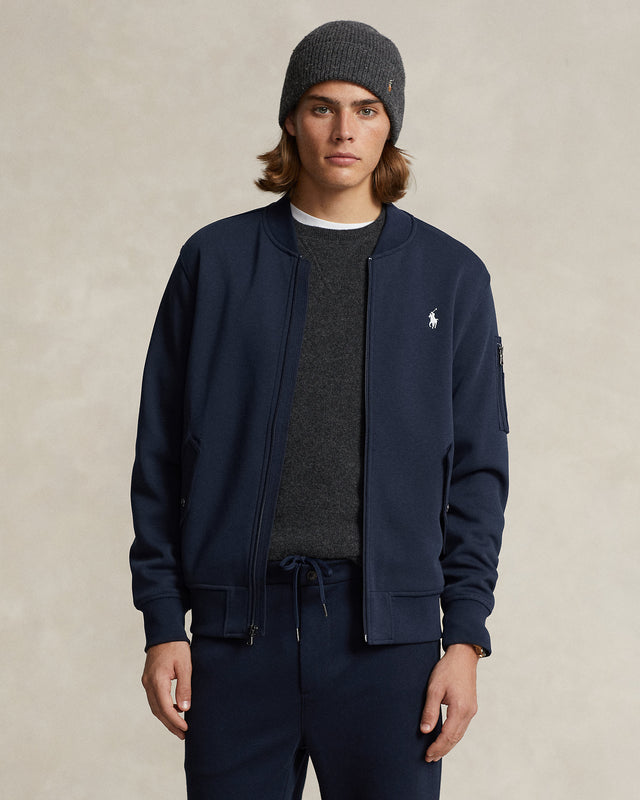 Bomber a maglia doppia