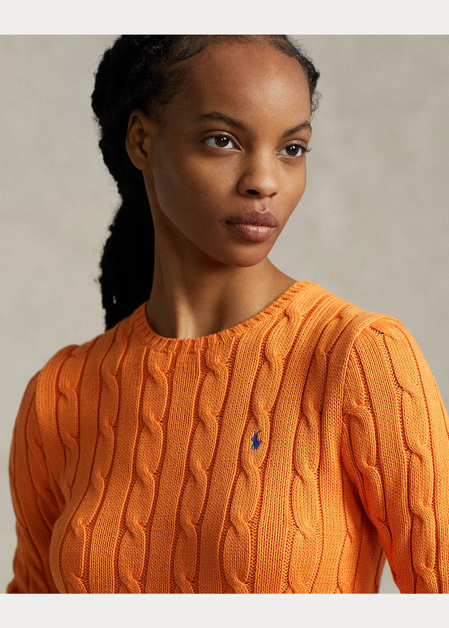 MAGLIA TRECCIA GIROCOLLO DONNA