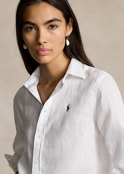 Camicia in lino Relaxed-Fit