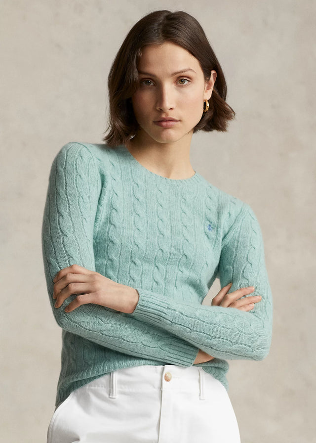 MAGLIA TRECCIA GIROCOLLO DONNA