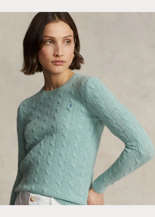 MAGLIA TRECCIA GIROCOLLO DONNA