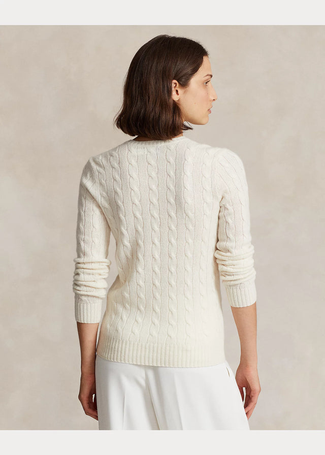 MAGLIA TRECCIA SCOLLO V DONNA