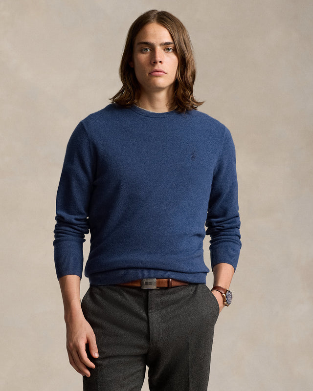 Maglia in lana girocollo