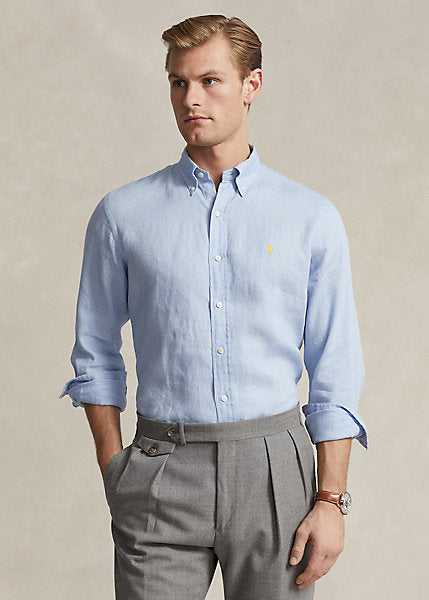 Camicia in lino Slim-Fit