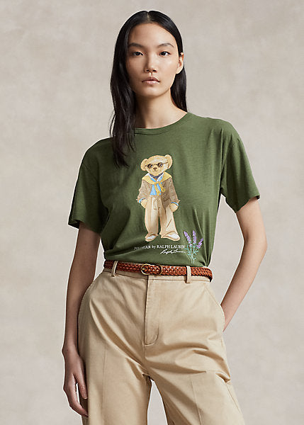Maglietta Polo Bear in jersey