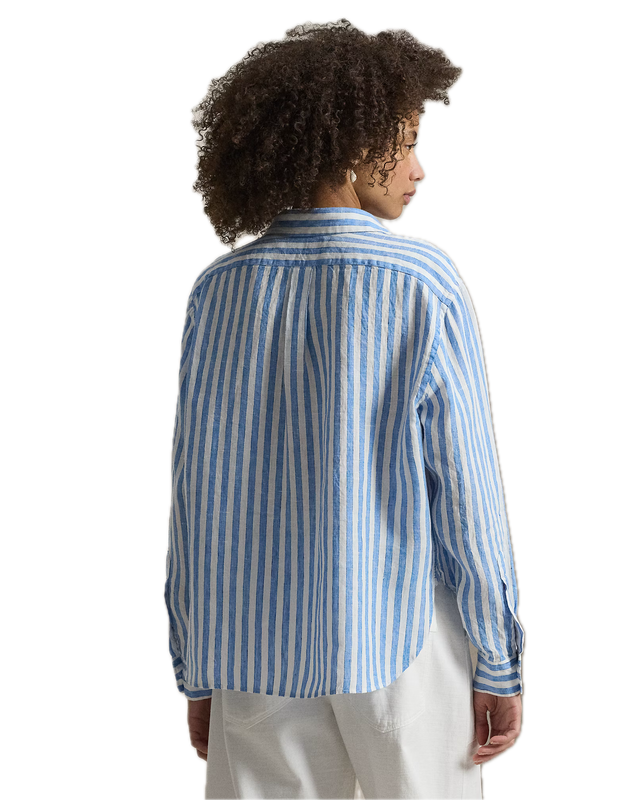 CAMICIA LINO CROP RALPH