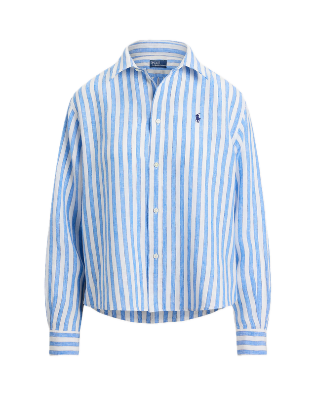 CAMICIA LINO CROP RALPH