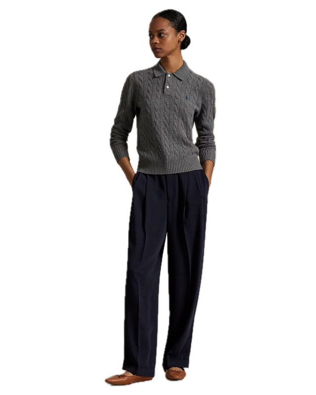 MAGLIA POLO TRECCIA RALPH LAUREN
