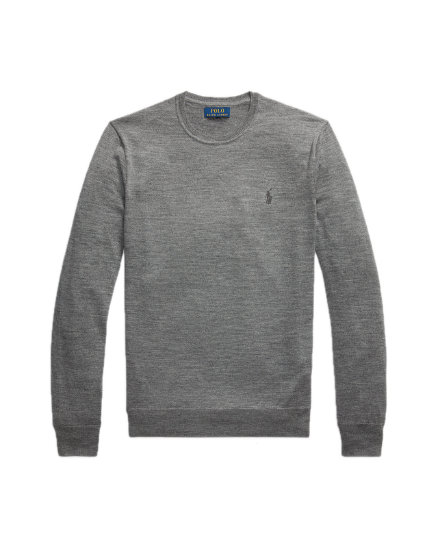 Maglia girocollo lana Slim-Fit