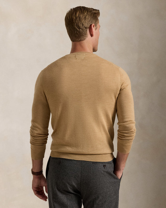 Maglia girocollo lana