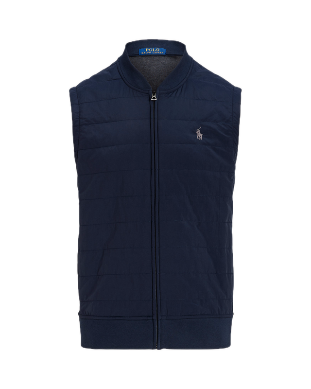 Gilet trapuntato ibrido
