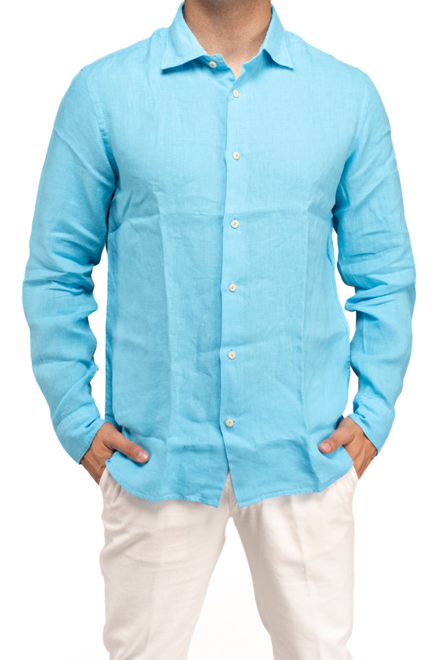 DRUMOHR | CAMICIA LINO WASH