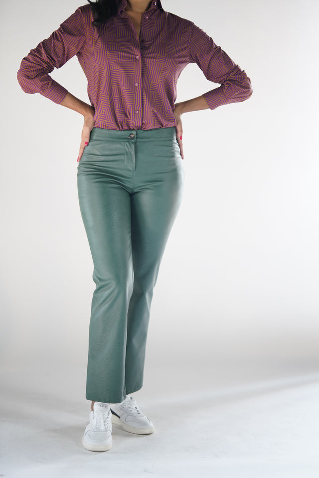 pantalone TROMBETTA ECOPELLE
