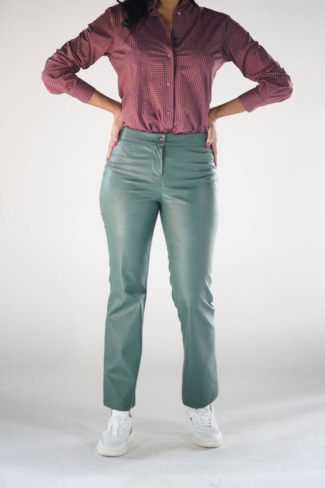 pantalone TROMBETTA ECOPELLE