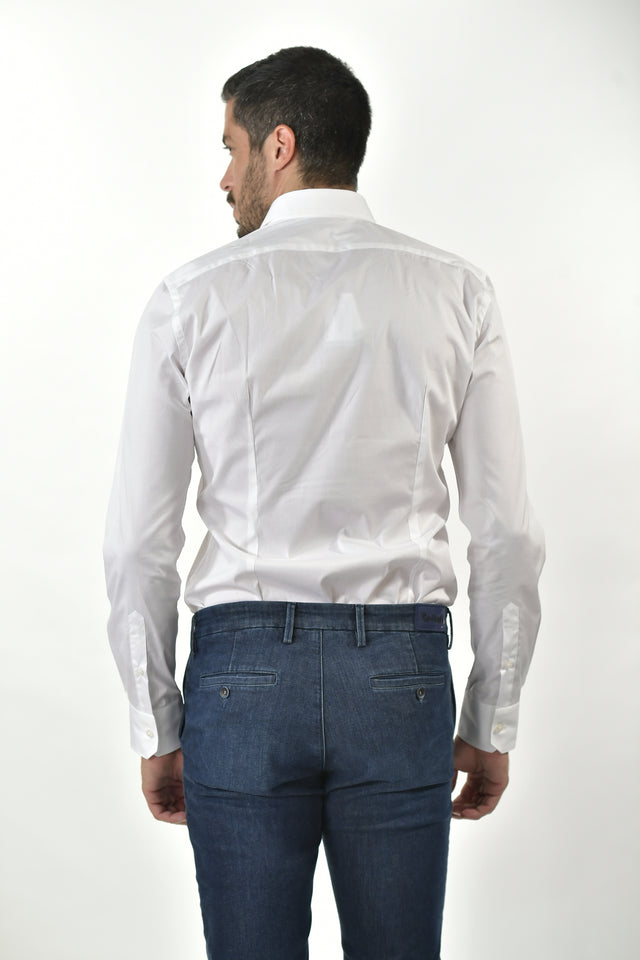 camicia in popeline di cotone di Xacus
