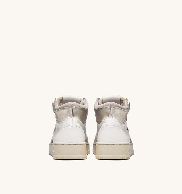 AUTRY MID PLATINUM SUEDE