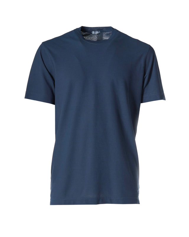 T shirt ice cotton color blu