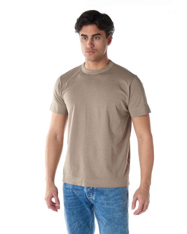 T-shirt jearsy color fango