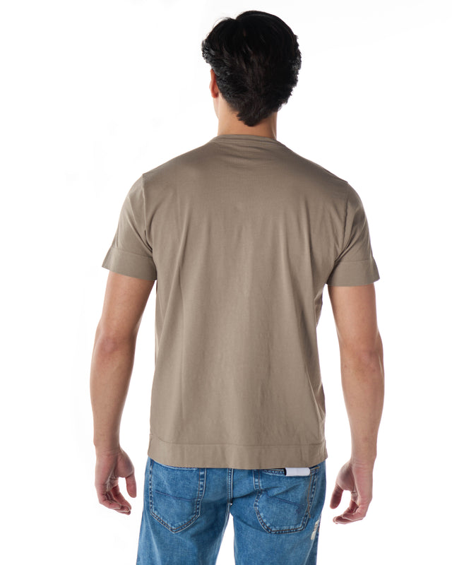 T-shirt jearsy color fango