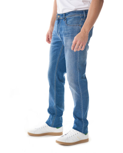 Jeans 9 once denim medio