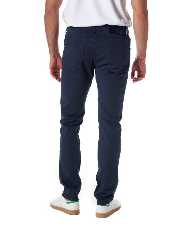 Jeans gabardina stretch color navy