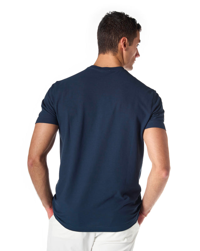 Tshirt liocell color blu