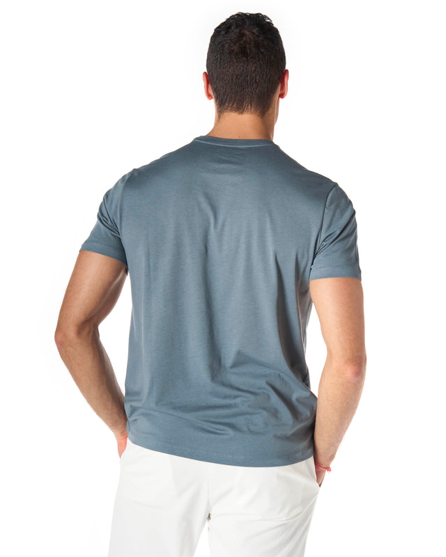 T shirt liocell color grigio