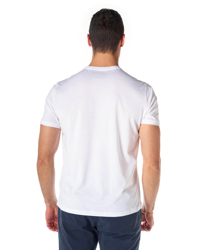 Tshirt liocell color bianco