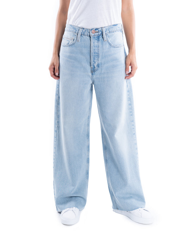 JEANS LE LOW BAGGY WIDE LEG RAW