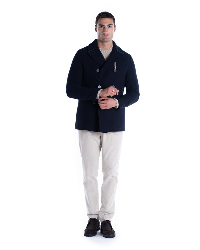 CAPPOTTO PEACOAT RAIN WOOL