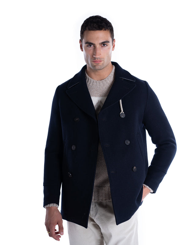 CAPPOTTO PEACOAT RAIN WOOL