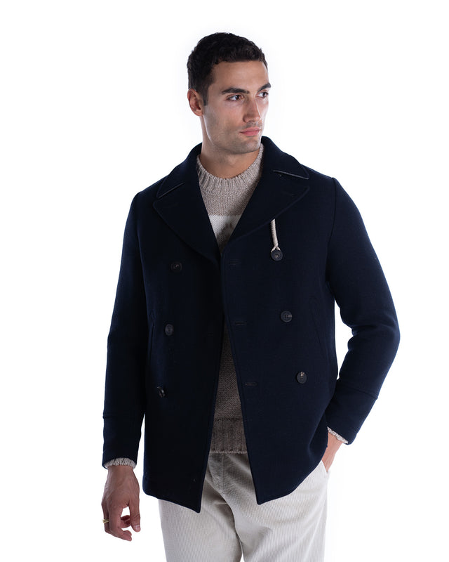 CAPPOTTO PEACOAT RAIN WOOL