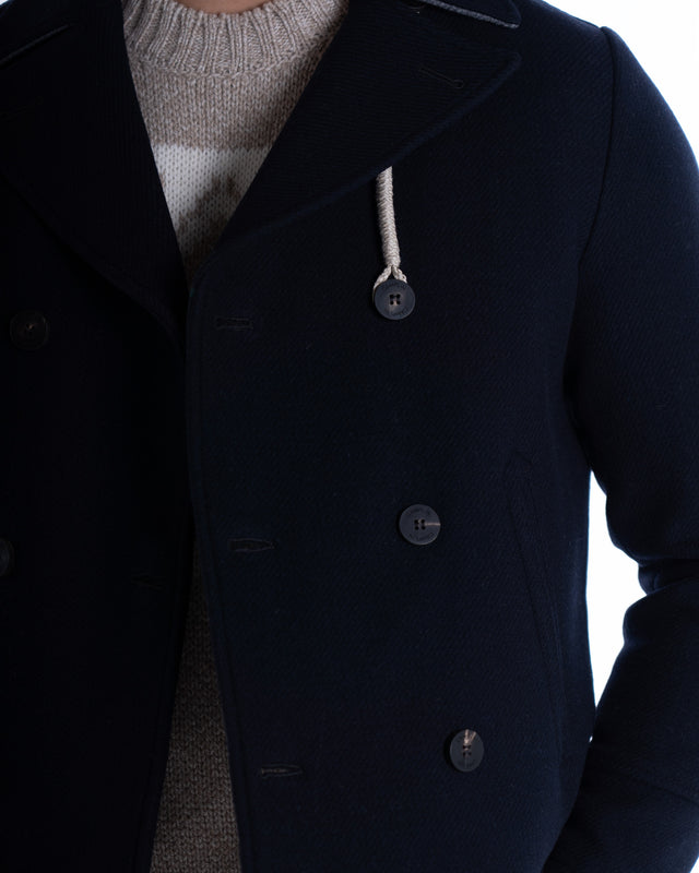 CAPPOTTO PEACOAT RAIN WOOL