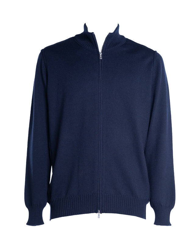 MAGLIA FULL ZIP MERINO