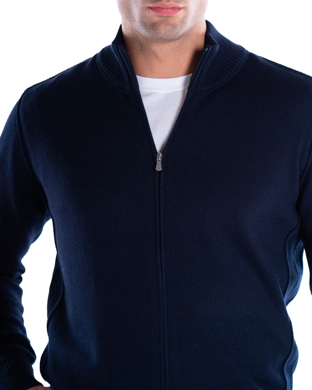 MAGLIA FULL ZIP MERINO